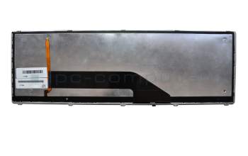 Teclado US (Inglés) color negro/chiclet negro con retroiluminación original para Asus K50IN