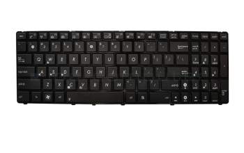 Teclado US (Inglés) color negro/chiclet negro con retroiluminación original para Asus X66IC