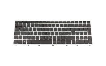 Teclado color negro/chiclet plateado original para HP ProBook 650 G4