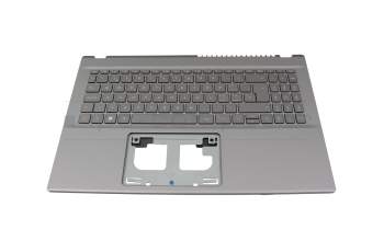Teclado incl. topcase CH (suiza) gris/canaso con retroiluminacion original para Acer Aspire 5 (A515-57)
