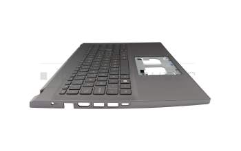 Teclado incl. topcase CH (suiza) gris/canaso con retroiluminacion original para Acer Aspire 5 (A515-57G)