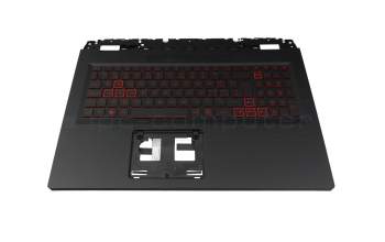 Teclado incl. topcase CH (suiza) negro/negro con retroiluminacion original para Acer Nitro 5 (AN517-55)