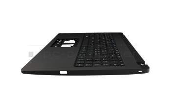 Teclado incl. topcase CH (suiza) negro/negro con retroiluminacion original para Acer TravelMate P2 (P215-52G)