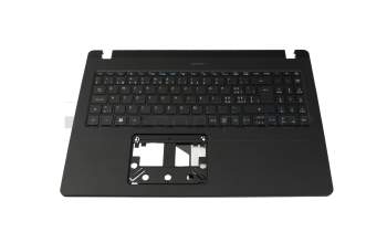 Teclado incl. topcase CH (suiza) negro/negro con retroiluminacion original para Acer TravelMate P2 (TMP215-41-G2)