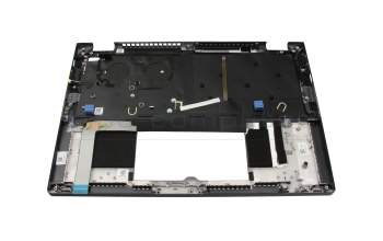 Teclado incl. topcase CH (suiza) negro/negro con retroiluminacion original para Acer TravelMate P6 (TMP614-73T-TCO)