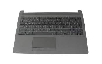 Teclado incl. topcase CH (suiza) negro/negro original para HP 250 G7