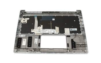 Teclado incl. topcase CH (suiza) plateado/plateado con retroiluminacion original para Acer Swift 3 (SF313-52G)