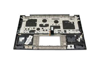 Teclado incl. topcase DE (alemán) antracita/canaso con retroiluminacion original para Asus ZenBook Pro 15 UM535QE