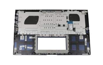 Teclado incl. topcase DE (alemán) azul/azul con retroiluminacion original para Asus ZenBook 15 UX534FA