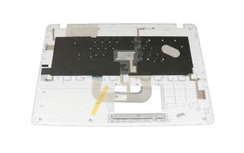 Teclado incl. topcase DE (alemán) blanco/blanco original para Asus VivoBook 17 F705NA
