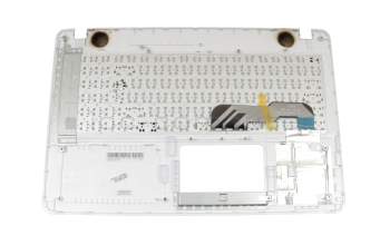 Teclado incl. topcase DE (alemán) blanco/blanco original para Asus VivoBook Max A541UA