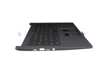 Teclado incl. topcase DE (alemán) blanco/negro original para Acer Chromebook 314 (C933)