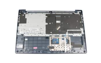 Teclado incl. topcase DE (alemán) gris/azul para Lenovo IdeaPad 330S-15AST (81F9)