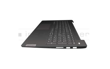 Teclado incl. topcase DE (alemán) gris/canaso con retroiluminacion Fingerprint original para Lenovo IdeaPad 5-15ALC05 (82LN)
