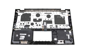 Teclado incl. topcase DE (alemán) gris/canaso con retroiluminacion original para Asus ZenBook Pro 15 UX535LH