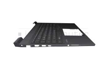 Teclado incl. topcase DE (alemán) gris/canaso con retroiluminacion original para HP Envy 15-ep1000