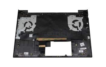 Teclado incl. topcase DE (alemán) gris/canaso con retroiluminacion original para HP Victus 16-e1000
