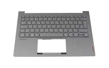 Teclado incl. topcase DE (alemán) gris/canaso con retroiluminacion original para Lenovo ThinkBook 13x ITG (20WJ)