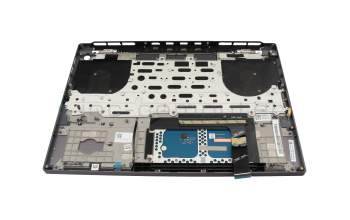 Teclado incl. topcase DE (alemán) gris/canaso con retroiluminacion original para Lenovo ThinkBook 16p G4 IRH (21J8)