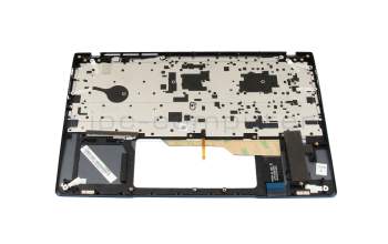 Teclado incl. topcase DE (alemán) gris/canaso con retroiluminacion original para MSI Modern 15 A11SB/A11SBL/A11SBU (MS-1552)