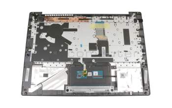 Teclado incl. topcase DE (alemán) gris/canaso original para Lenovo V130-14IGM (81HM)