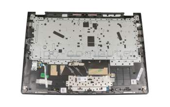 Teclado incl. topcase DE (alemán) gris/canaso original para Lenovo Yoga 530-14ARR (81H9)