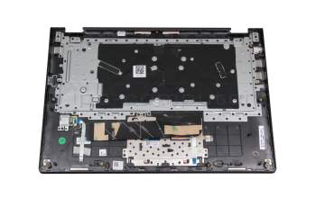 Teclado incl. topcase DE (alemán) gris/canaso original para Lenovo Yoga 530-14IKB (81EK)