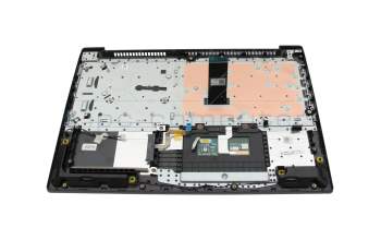 Teclado incl. topcase DE (alemán) gris/negro (en bruto) original para Lenovo IdeaPad S145-15API (81UT)