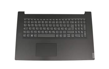 Teclado incl. topcase DE (alemán) gris/negro original para Lenovo IdeaPad L340-17IWL (81M0)