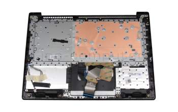 Teclado incl. topcase DE (alemán) gris/negro original para Lenovo IdeaPad S145-14IWL (81MU)