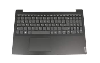 Teclado incl. topcase DE (alemán) gris/negro original para Lenovo IdeaPad S145-15AST (81N3)
