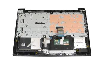 Teclado incl. topcase DE (alemán) gris/negro original para Lenovo IdeaPad S145-15IGM (81MX)