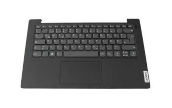 Teclado incl. topcase DE (alemán) gris/negro original para Lenovo V14 G4 AMN (82YT)