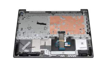 Teclado incl. topcase DE (alemán) gris/plateado original para Lenovo IdeaPad 3-15ADA05 (81W1)