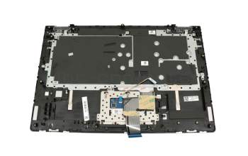 Teclado incl. topcase DE (alemán) gris/plateado original para Lenovo IdeaPad C340-15IIL (81XJ)