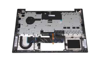 Teclado incl. topcase DE (alemán) gris/plateado original para Lenovo ThinkBook 14 IML (20RV)