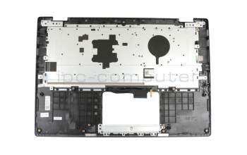Teclado incl. topcase DE (alemán) negro/azul con retroiluminacion original para Asus VivoBook Flip 14 TP412UA