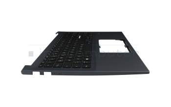 Teclado incl. topcase DE (alemán) negro/azul con retroiluminacion original para Asus VivoBook Pro 15 K3500PA