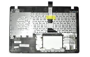 Teclado incl. topcase DE (alemán) negro/azul original para Asus F550VB