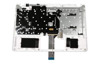 Teclado incl. topcase DE (alemán) negro/blanco original para Acer Aspire ES1-331