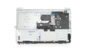 Teclado incl. topcase DE (alemán) negro/blanco original para Asus VivoBook F556UQ
