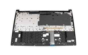 Teclado incl. topcase DE (alemán) negro/canaso con retroiluminacion original para Acer Chromebook 715 (CB715-1WT)