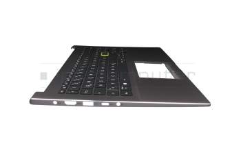 Teclado incl. topcase DE (alemán) negro/canaso con retroiluminacion original para Asus VivoBook S15 S533FA