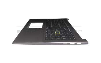 Teclado incl. topcase DE (alemán) negro/canaso con retroiluminacion original para Asus VivoBook S15 S533FA