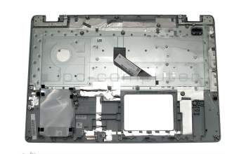 Teclado incl. topcase DE (alemán) negro/canaso original para Acer Aspire E5-731G