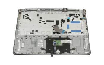 Teclado incl. topcase DE (alemán) negro/canaso original para Acer Aspire V5-473