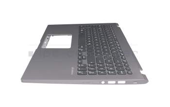Teclado incl. topcase DE (alemán) negro/canaso original para Asus VivoBook 15 X509FJ