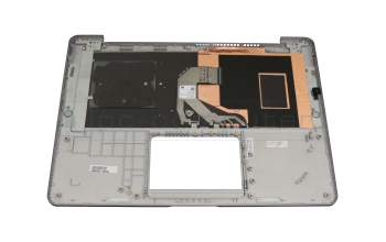 Teclado incl. topcase DE (alemán) negro/canaso original para Asus VivoBook S14 S406UA