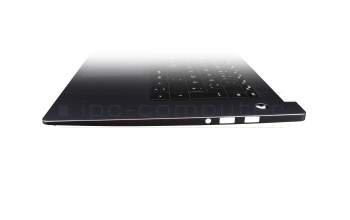 Teclado incl. topcase DE (alemán) negro/canaso original para Huawei Matebook D15