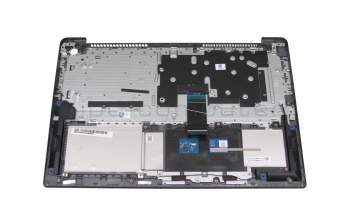 Teclado incl. topcase DE (alemán) negro/canaso original para Lenovo IdeaPad 3-15ALC6 (82KU)